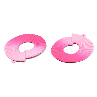 Spray Painted Iron Pendants IFIN-N008-029D-1