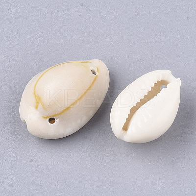 Cowrie Shell Links Connectors LS-X-SSHEL-Q310-01D-02-1