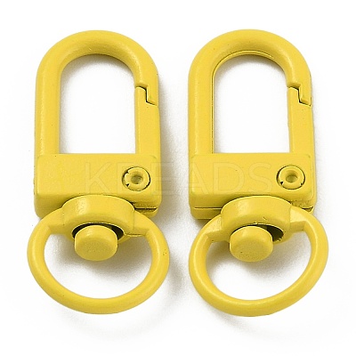 Zinc Alloy Baking Paint Swivel Snap Hooks Clasps PALLOY-H194-A06-1