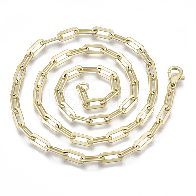 Brass Paperclip Chains MAK-S072-15A-MG-1