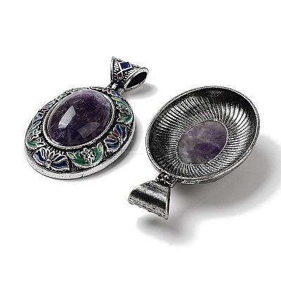 Natural Amethyst Pendants FIND-A041-01AS-05-1