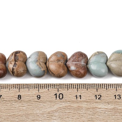 Natural Shoushan Stone Beads G-D098-B05-1