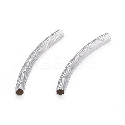 Brass Tube Beads KK-Y003-81B-S-1