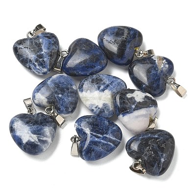 Natural Sodalite Pendants G-K385-03P-03-1
