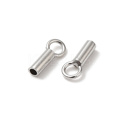 925 Sterling Silver Cord Ends STER-P055-01A-P-1