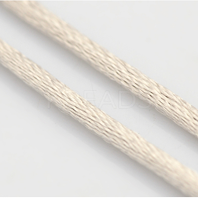 Round Nylon Satin Rattail Cord X-NWIR-O001-A-04-1