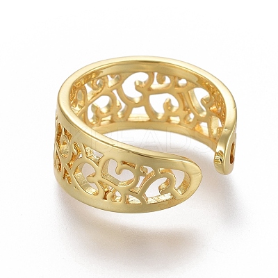 Adjustable Brass Toe Rings RJEW-EE0002-17G-1