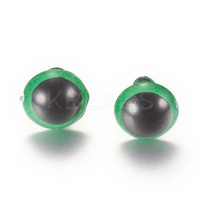 Craft Plastic Doll Eyes Stuffed Toy Eyes X-DIY-R039-12mm-06-1