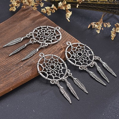 Tibetan Style Alloy Pendants LS-X-TIBE-Q054-14TAS-NR-1