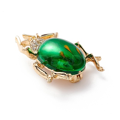 Beetle Enamel Pin JEWB-P012-08G-1