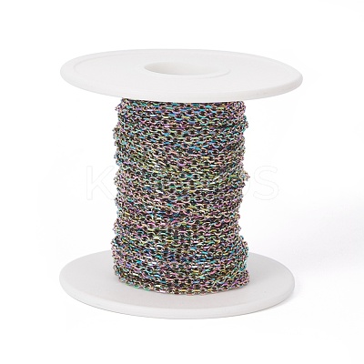 Ion Plating(IP) 304 Stainless Steel Cable Chains CHS-I003-K01-1