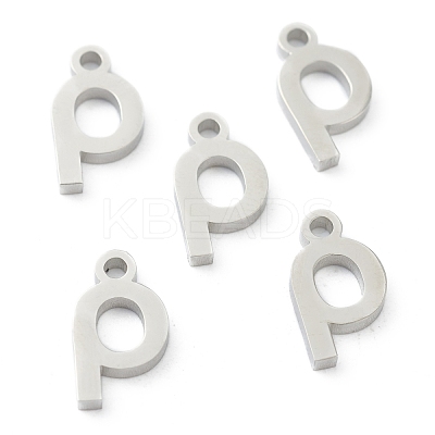 Non-Tarnish 304 Stainless Steel Charms STAS-G244-01R-1