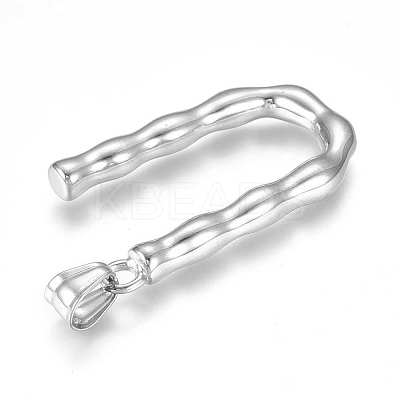 Tarnish Resistant 304 Stainless Steel Pendants LS-STAS-G223-01P-U-1