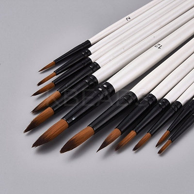 Wood Handle Paint Brushes Set TOOL-L006-04-1