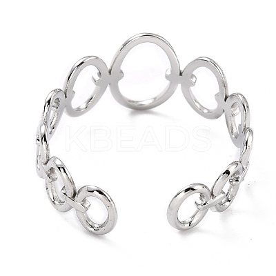 Tarnish Resistant 304 Stainless Steel Finger Rings RJEW-L102-05P-1