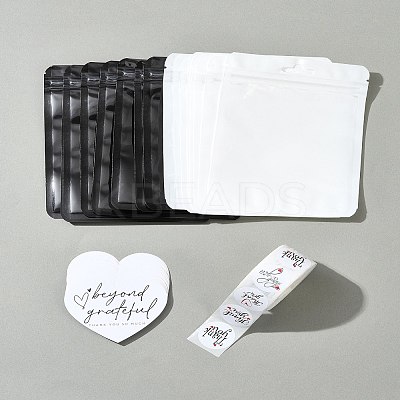 Thanksgiving Day Theme Rectangle Plastic Packaging Yin-yang Resealable Bags OPP-FS0001-12-1
