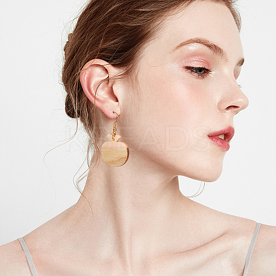 DIY Dangle Earring Making Kits RESI-OC0001-10-1