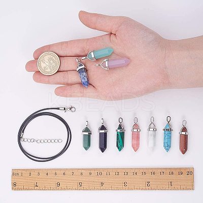 DIY Necklace Making DIY-SC0008-34P-1