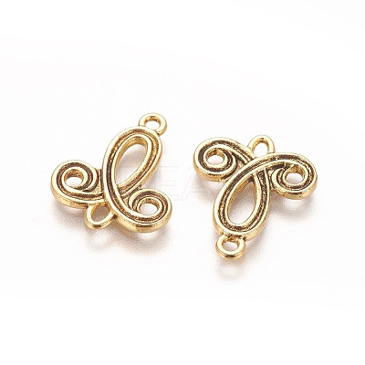Tibetan Style Alloy Links/Connectors LS-GLF9355Y-NF-1