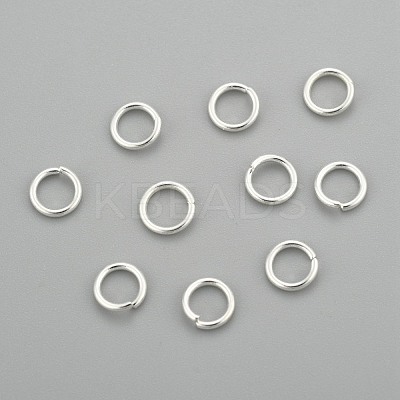 304 Stainless Steel Open Jump Rings STAS-H380-10S-M-1