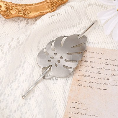 Alloy Hair Sticks X-OHAR-C006-02P-1