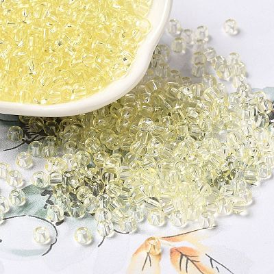 Transparent Colours Glass Seed Beads SEED-P007-02A-03-1