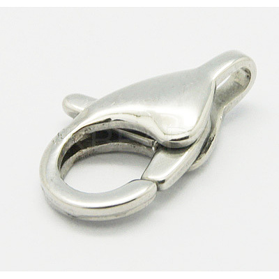 Tarnish Resistant 304 Stainless Steel Lobster Claw Clasps LS-STAS-Q048-3-1
