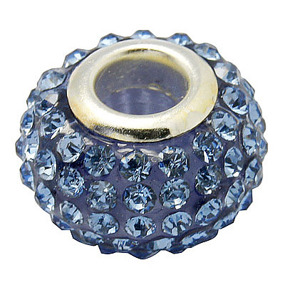 Resin Rhinestone Beads LS-CPDL-H001-10x7mm-1-1