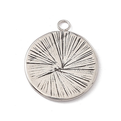 304 Stainless Steel Norse Valknut Rune Pendant X-STAS-E158-07AS-1