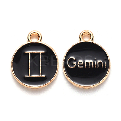 Alloy Enamel Pendants LS-ENAM-S124-01A-08I-1