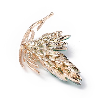 Rhinestone Butterfly Brooch Pin JEWB-P016-03LG-04-1