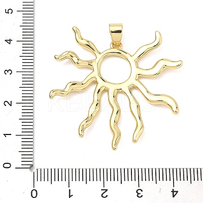 Brass Pendants KK-P345-18G-1