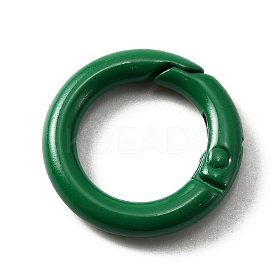 Zinc Alloy Spring Gate Rings FIND-WH0036-30B-10-1