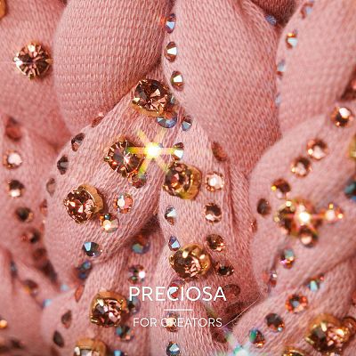 Preciosa® MAXIMA Crystal Round Stones Y-PRC-RBSS18-90300-1
