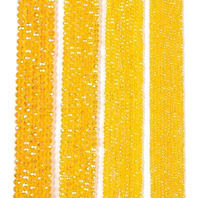 Electroplate Glass Beads Strands LS-EGLA-A044-T6mm-B05-1