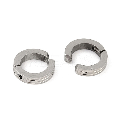 Non-Tarnish 304 Stainless Steel Clip-on Earrings EJEW-M001-10P-1