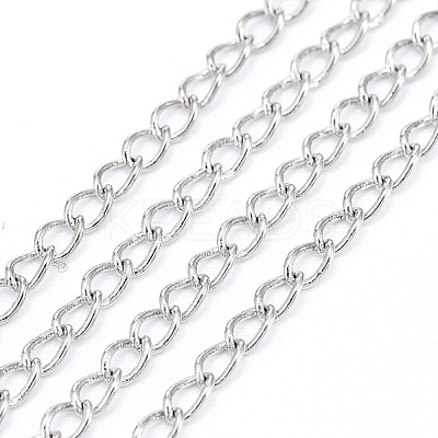 Brass Twisted Chains CHC-Q001-02-1-01P-NF-1