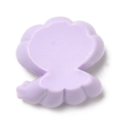 Ocean Theme Opaque Resin Cabochons X-RESI-E044-03A-1