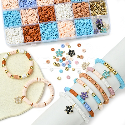 DIY Bohemian Style Jewelry Finding Kits DIY-FS0007-78-1