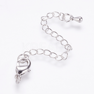 Long-Lasting Plated Brass Chain Extender LS-X-KK-F711-09P-1