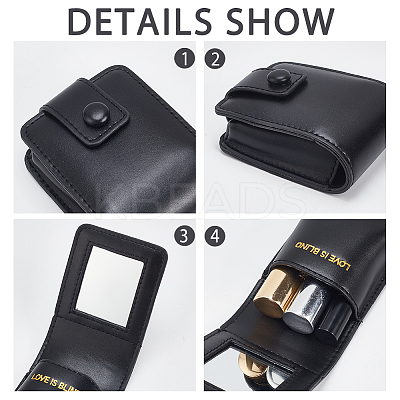 PU Leather Lipstick Storage Bags AJEW-WH0165-86B-1