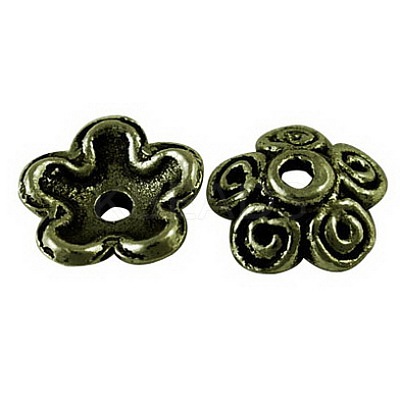Tibetan Style Alloy Bead Caps LS-TIBEB-LF0202YKG-AB-LF-1