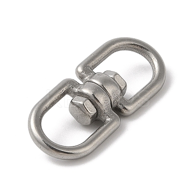 Non-Tarnish 304 Stainless Steel 8 Shape Swivel Clasps STAS-S127-03P-01-1