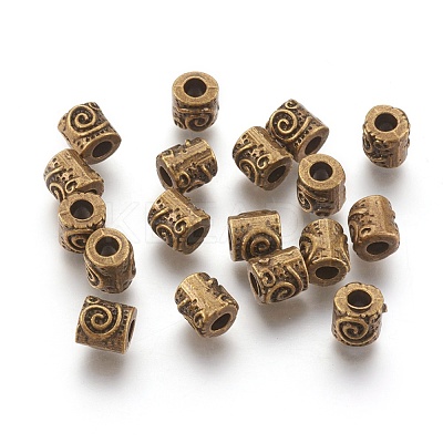 Tibetan Style Alloy Beads MLFH10235Y-NF-1