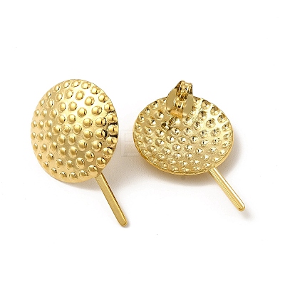 Ion Plating(IP) 304 Stainless Steel Lollipop Stud Earrings for Women EJEW-I281-16G-1