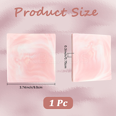 Marble Pattern Porcelain Wax Seal Mats AJEW-WH20007-82A-03-1