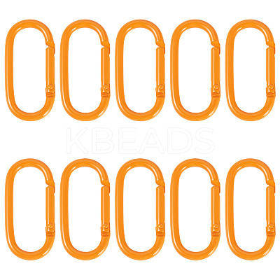 10Pcs Alloy Spring Gate Rings FIND-TA0009-25C-1