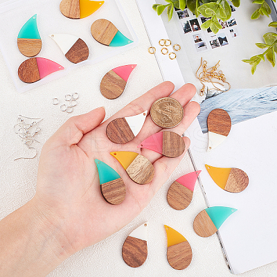 DIY Dangle Earring Making Kits DIY-OC0005-92-1