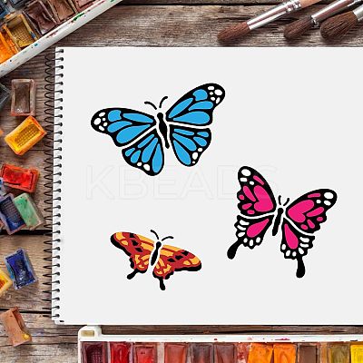 Plastic Reusable Drawing Painting Stencils Templates DIY-WH0172-247-1