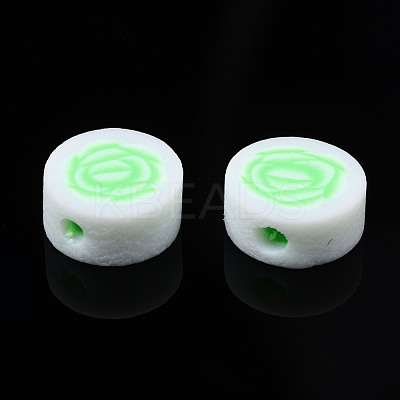 Handmade Polymer Clay Beads CLAY-N008-041D-1